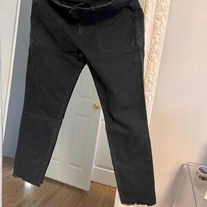 Nili Lotan Dark Gray Cargo Pants